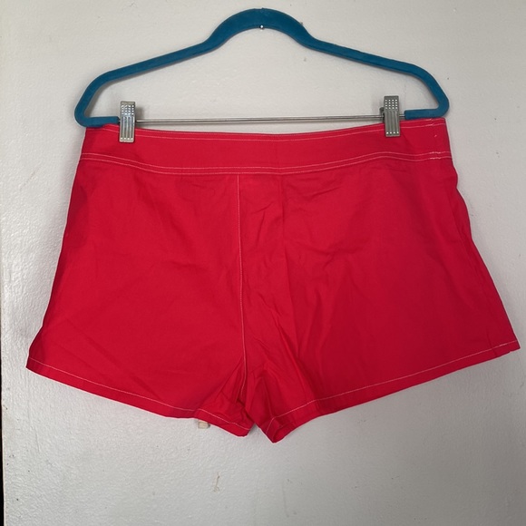 Catalina Red Orange Swim Board Short Skort - Picture 3 of 8